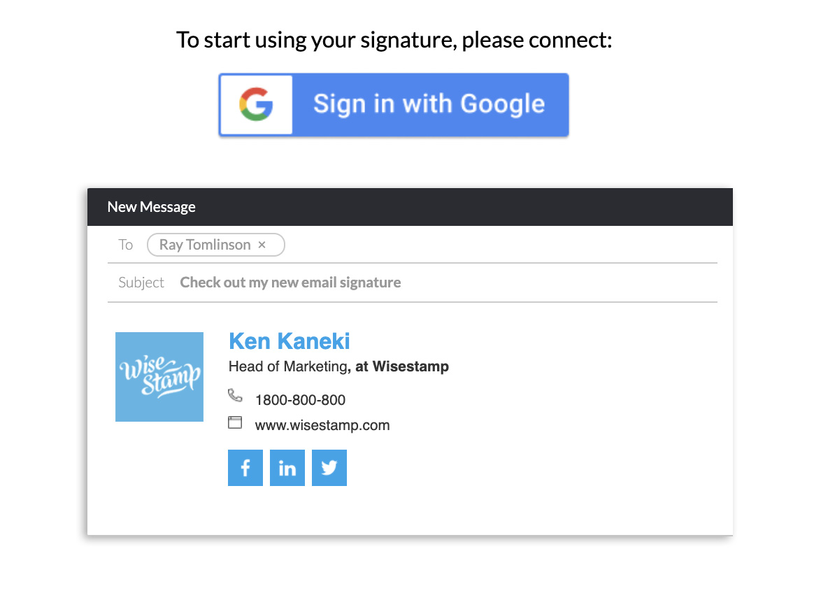 can i use google gdrive for mac mail signature images